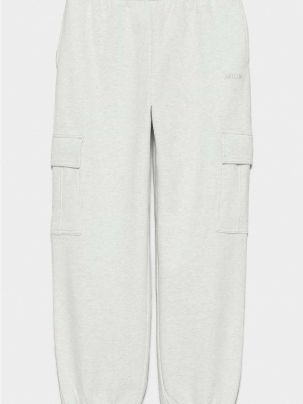 Aritzia NWT Cozy Sweatfleece Mega Cargo Joggers - Size 2Xl - Picture 2 of 7